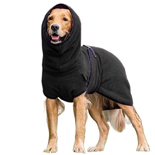 QBZUVDFCS Hundebademantel Handtuch Bademantel Haustier Bademantel Trockenmantel Saugfähiges Handtuch for große mittelgroße kleine Hunde super warme Nachtwäsche(Color:B,Size:XX-Large) von QBZUVDFCS