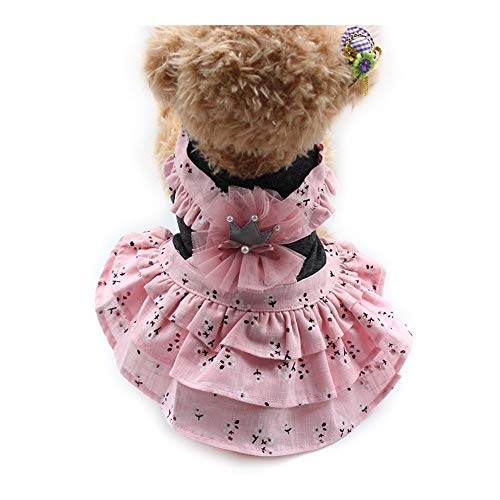 QBZUVDFCS Hundekleider reizende Prinzessin-Kleid for Hunde Hundekleidung Supplies(XS) von QBZUVDFCS