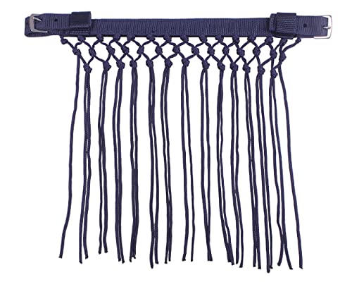 QHP Fliegenfransen Knotted (Pony, Navy) von QHP