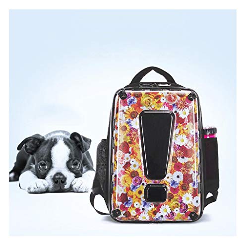 QIFFIY Hunderucksack Haustier-Rucksack Haustier Hund Katze Tragetasche Großer Platz Pet Carrier Rucksack for Katze und Kleiner Hund im Freien Handtasche Hundetasche von QIFFIY