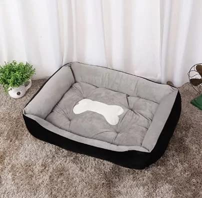 QIFFIY Katzenhaus Super Weiche Sofa Hund Betten wasserdichte Untere weiche Fleece warmes Bett for kleine große Dog Plus größe weiche Haustier Bett cat Bett Herbst Winter Katzenhöhle von QIFFIY