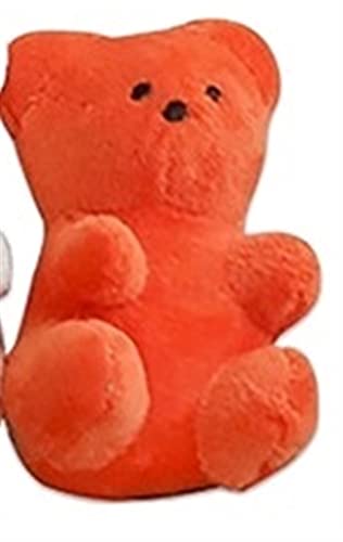 QIUYMGFG Kauspielzeug für Hunde Plüsch Hund Katze Haustier Kauen Squeeze Squeak Sound Lustiges Fleece passend für alle Haustiere Heimtierbedarf(Orange) von QIUYMGFG