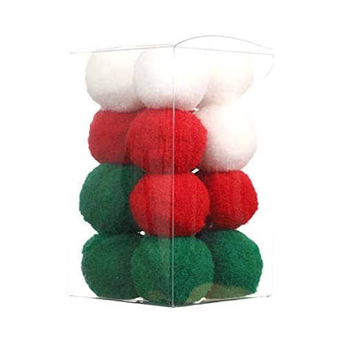 QIYUDUOLA Katzenspielzeug, Katzenspielzeug, PomPoms, Katzenspielzeug, weich, bunt von QIYUDUOLA