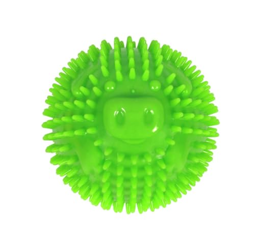 QIZILI 2pcs Hüpfball Hund Spielzeug Ball Beißen Resistent Haustier Ball Backenzahn Spielzeug TPR Träne Hund Beißt Ball Ungebrochenes Hundespielzeug 8,5 cm von QIZILI