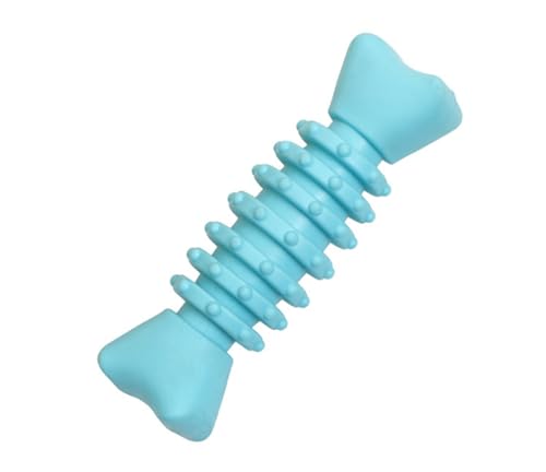 QIZILI Haustierspielzeug TPR-Material Umweltfreundliches Beißen Widerstandsfähiges Zähneknirschen Zähneknirschen Putzen Hund Zubehör Spielzeug 12,5 cm von QIZILI