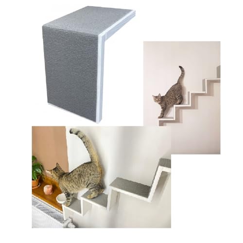 Katzenstufe Katzenregal Kletterwand Wandmontage Katzentreppe Kletterstufe - 1 Stück von QLS