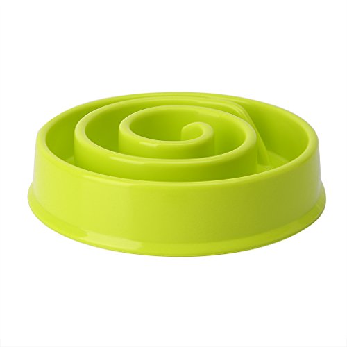 Pet Slow Feeder, Expansion Stop Dog Food Bowl Maze Interactive Puzzle Cat Bowl and Puppy Feeding Dog Bowl Slow Eating Anti Spill Dog Bowl Slow Food Bowl for Cats pet Slow Feeder Anti spill Dog Bowl von QMZ