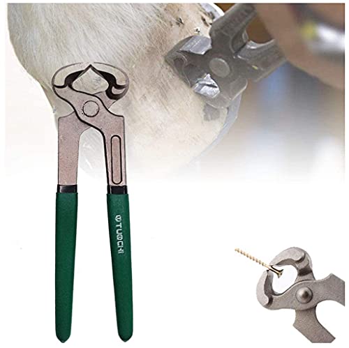 QMZDXH Hufzange Für Pferde, Mehrzweck-Huftrimmer, Professionelle Pferde Huftrimmwerkzeuge Horse Equine Metal Shears Hufschmiede Hufpflege Für Pferde von QMZDXH