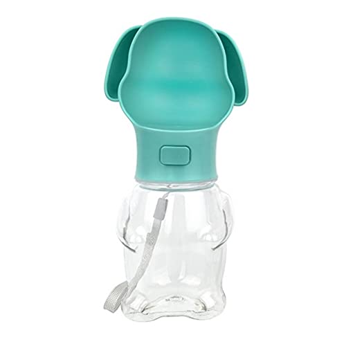 QOXEFPJZ trinkflasche Hund Tragbare Hunde-Wasser-Flasche-Leck-Proof-Welpen-Wasserspender mit Trinkgeld für Haustiere Outdoor Walking Wanderwarenbedarf - (Color : B) von QOXEFPJZ