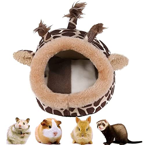 Srcasy Kaninchenbett, Kleines Haustiernest, Kleintier Haustierhaus, Kleines Haustierbett, Warmes Haustierbett, für Meerschweinchen, Hamster, lgel, Kleine Tiere von Srcasy