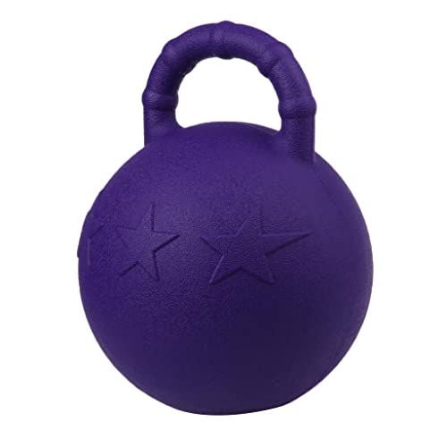 QSTDGVPW Strapazierfähiges Pferde Hundekauen, Gummi Spieltrainingsspielzeug, 28cm Lila, 28cm von QSTDGVPW