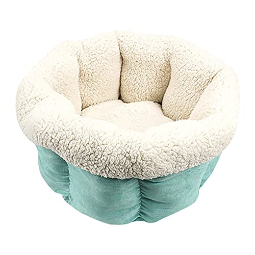 QUEAWOQ Haustierbetten Hundebett Langes Plüsch Superweiches Haustierbett Zwinger Runder Zwinger Hundehütte Katze Winter Warmer Schlafsack Welpenkissen Matte Hundebedarf Octopus feet von QUEAWOQ