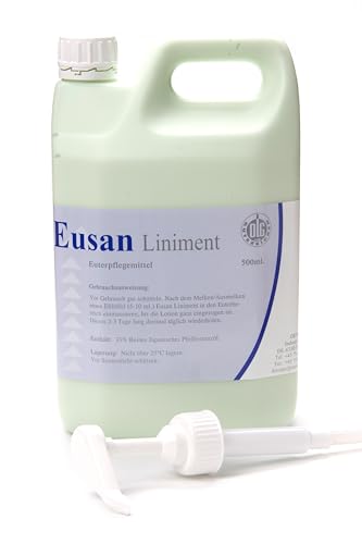 QUEBAg Eusan Linimet Japanisches Pfefferminzöl - Mittel zur Euterpflege Euterhygiene DLG Qualitätssiegel (2.5 l - Kanister mit Spender) von QUEBAg