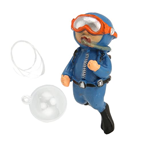 Qcwwy Aquarium Diver Dekoration, Schwimmende Aquarium Dekorationen Cartoon Little Diver Aquarium Aquarium Diver Ornament Aquarium Dekoration (Modell fotografieren) von Qcwwy