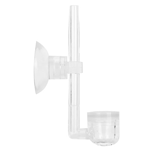 Aquarium-Luftstein-Bubbler-Belüftungspumpe mit Kristallklaren Acrylhalterungen, Verfeinert Wasser mit Nano-Keramik-Chips, Sauerstoffanreicherungsrohr für Bessere Leistung von Qcwwy