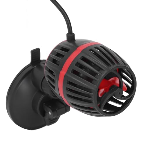 Qcwwy Aquarium-Umwälzpumpe, Extrem Leise, Aquarium-Powerhead mit Starker Magnet-Saugbasis, Aquarium-Powerhead-Pumpe, Tauchwasserpumpe (Black) von Qcwwy