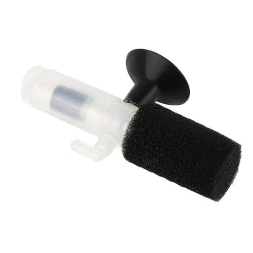 Qcwwy Filterzubehör Filter Ultra Leiser Interner Kleiner Aquarium-Luftpumpenfilter mit Saugnapf Mini-Aquariumschwamm von Qcwwy