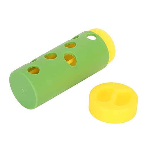 Qcwwy Geflügelviehbedarf, Bissfest, Langsames Füttern, Geflügel-Leckerli-Roller, Hühner-Futterspender, Spielzeug für Geflügel, Hühner-Roller, Spielzeug, Hühner-Leckerli-Roller, von Qcwwy