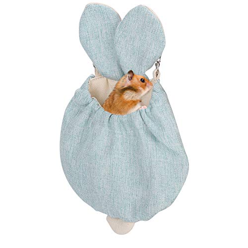 Qcwwy Hamster-Schlafsack, Hamster-Schlafsack, Ratten-Hamster-Haus, Kleine Haustiere, Hängebett für Meerschweinchen, Eichhörnchen von Qcwwy