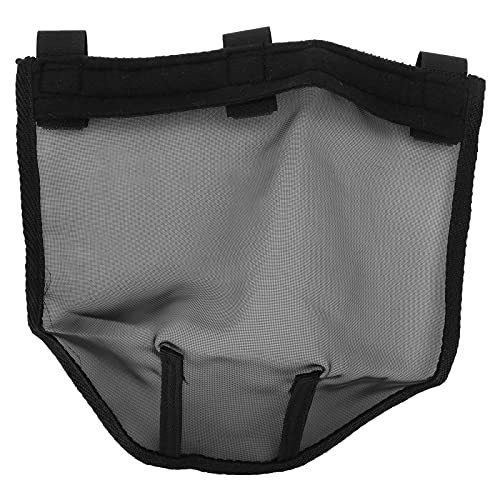 Qcwwy Horse Nose Cover, Horse Fly Nose Net Atmungsaktive Horse Nose Fly Cover für Pferde Gesichtsschutz (l) von Qcwwy