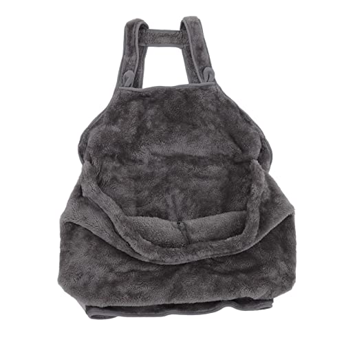 Qcwwy Kleiner Hunde- und Katzentragegurt, Polyesterfaser, Warmer, Bequemer, Tragbarer Haustier-Tragegurt-Rucksack mit Dehnbarem Seil. Kleine Hunde- und Katzentragetasche von Qcwwy