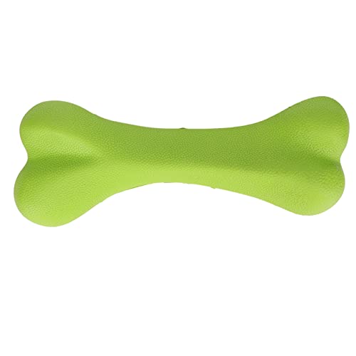 Qcwwy Leckerli-Spender-Spielzeug für Hunde, Zähneknirschen, Interaktives Kauspielzeug in Kleiner Knochenform aus Gummi für Haustiere, Naturkautschuk-Kauspielzeug, Kleiner Knochen, (L) von Qcwwy