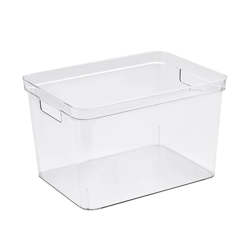 Transparentes Aquarium, Randloses Desktop-Aquarium, Klares Betta-Aquarium, Goldfisch-Aquarium, Tisch-Aquarium, DIY-Dekoration für das Wohnzimmer Im Haushalt (L) von Qcwwy