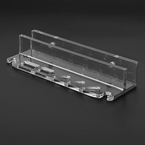 Zubehör für Fischtank, Werkzeughalter zur Aufbewahrung von Scheren und Zangen, Acrylwerkzeughalter für Rasen und Wasser, Aquarienpflege Zubehör für Fischtank, Werkzeughalter zur Aufbewahrung von Scheren und Zangen, Acrylwerkzeughalter für Rasen und Wasser, Aquarienpflege von Qcwwy