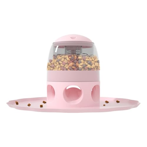 Qfdiwr Hund Katze Slow Feeder - Pressing Feeder Hundespielzeug, Puzzle Funny Pet Slow Feeder, Tiernahrungspender Spielzeug, Futterspender Katzen Hund Interaktion Leckerlis Futterspender von Qfdiwr