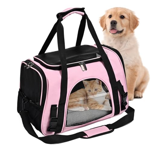 Cat Carrier Bag, Pet Shoulder Carrier, Dog Carrier Shoulder Bag, Small Pet Carrier Bag, Portable Pet Carrier, Puppy Carrying Bag, Cat Dog Carrier Bag, Shoulder Pet Carrier for Cats von Qhvynpo