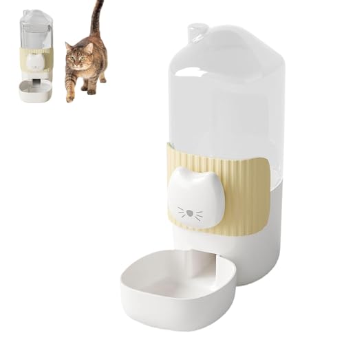 Cat Food Dispenser, Automatic Pet Feeder, Pet Feeder for Cats, Automatic Feeder for Dogs, Cat Water Dispenser, Dog Cage Water Dispenser, Pet Feeding Bowls, Automatic Cat Feeder, Cat Drinking Bowl von Qhvynpo