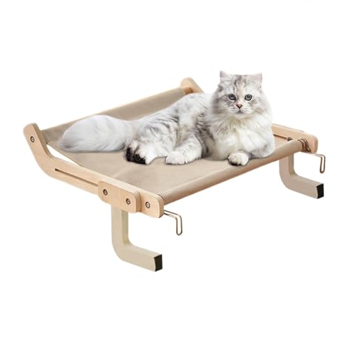 Cat Window Perch, Adjustable Kitten Hammock, Cat Hammock for Windowsill, Cats Window Perch Hammock, Cat Perch for Bedside, Adjustable Cat Hammock, Cat Window Seat, Cats Perch for Drawer von Qhvynpo