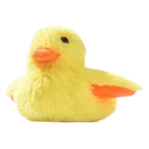 Qhvynpo Flapping Wing Duck Cat Toy | Cute Cat Teaser Toy | Cat Squeaking Toys for Cats, Rechargeable Kitten Plush Toys, Touch Activated Cat Exercise Toy, Interactive Cat Toy Duck von Qhvynpo