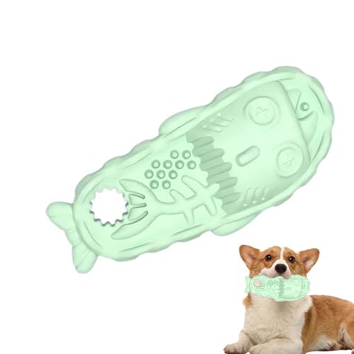 Qhvynpo Puppy Teething Toys, Slipper-Shaped Dog Chew Toy, Dog Teeth Cleaning Toy, Interactive Dog Toys to Keep Them Busy for Cats Dogs, Safe Teething Toys for Puppies, Rubber Chew Toys for Dogs von Qhvynpo