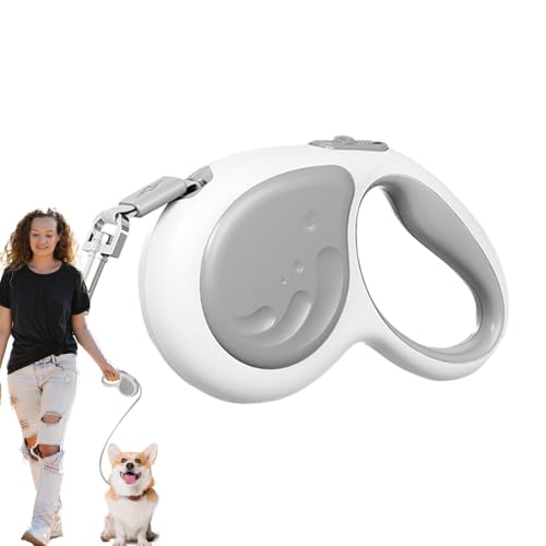 Retractable Dog Leashes, Anti-Slip Dog Leashes, Heavy Duty Retractable Leashes, Classic Lock Pet Accessories, Strong Pet Leashes for Small Dogs, Adjustable Dog Leash, Lightweight Retractable Leash von Qhvynpo