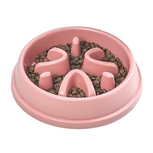 Slow Feeder Dog Bowls, Dog Food Bowls Non-Slip Dog Slow Feeder, Anti-Gulping Dog Puzzle Feeder, Cat Slow Feeder Bowl for Healthy Eating, Home, Dog Bowl for Fast Eaters von Qhvynpo