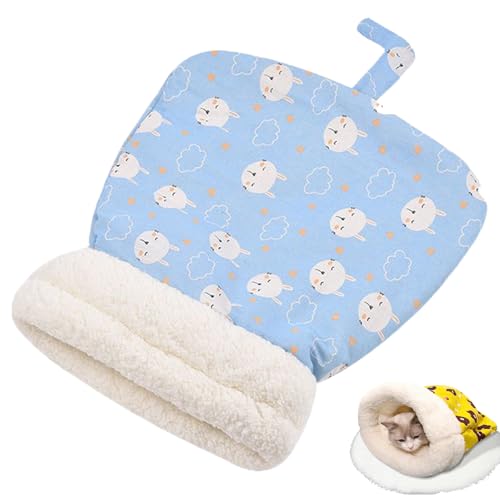 Cat Sleeping Bag for Indoor Cats, Cat Cave Bed, Cat Winter Sleeping Bag, Cozy Cat Sleeping Bag, Warm Cat Sleeping Bag (B) von Qiamia