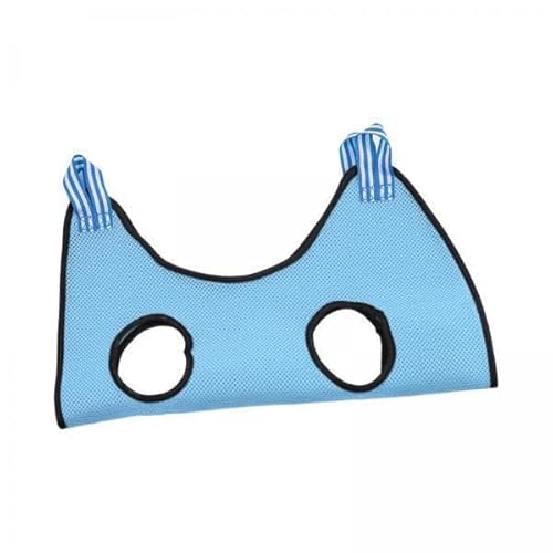 Qianly 3X Pet Cat Grooming Hammock Restraint Towel Bag Bathing Breathable Dog Harness for Nail Small Medium Dogs Examination von Qianly