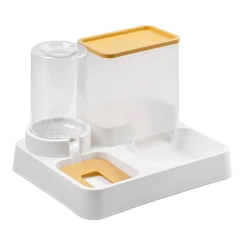 Qianly Automatischer Katzenfutterspender, 2 in 1 Futter Und Wasserspender Set für Kaninchen, Reisewelpen Qianly Automatischer Katzenfutterspender, 2 in 1 Futter Und Wasserspender Set für Kaninchen, Reisewelpen von Qianly