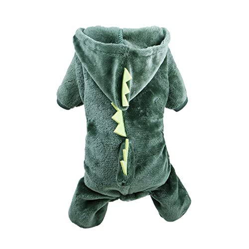 Qianly Fleece Hundekleidung, Pullover, Jacke, Haustier, Hoodie, Mantel, Pullover, Mantel, Kostüm, Overall, Schlafanzug für Kleine, Mittelgroße Und Große Hund, XS von Qianly