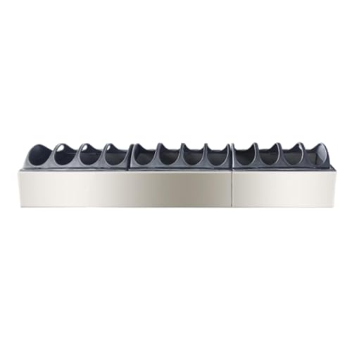 Qianly Futtertrog Hühnerfutterrinne Geflügel Futterspender Küken Futterautomat Aus Rostfreiem Edelstahl mit Abnehmbarem Deckel für Hühner Enten Und Wachteln, 60x11x7cm Qianly Futtertrog Hühnerfutterrinne Geflügel Futterspender Küken Futterautomat Aus Rostfreiem Edelstahl mit Abnehmbarem Deckel für Hühner Enten Und Wachteln, 60x11x7cm von Qianly