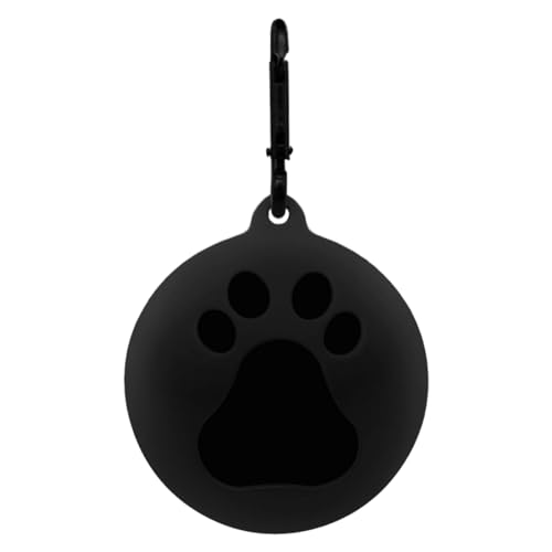 Qianly Hundespielzeug-Ballhalter, Clip, leicht, tragbar, Hundeball-Spielzeugträger, Leinenbefestigung für, Schwarz von Qianly