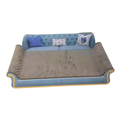 Qianly Katzenkratzbrett, Katzenkratzsofa, Bett Zur Entspannung des Haustiers Und Zur Krallenpflege, Himmelblau Qianly Katzenkratzbrett, Katzenkratzsofa, Bett Zur Entspannung des Haustiers Und Zur Krallenpflege, Himmelblau von Qianly