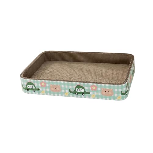 Qianly Kratzbrett Katze Katzenbett Kratzmatte Lounge aus Strapazierfähigem Karton Kratzfest Und Rutschhemmend für Kätzchen Haustierbereich, 50cm Qianly Kratzbrett Katze Katzenbett Kratzmatte Lounge aus Strapazierfähigem Karton Kratzfest Und Rutschhemmend für Kätzchen Haustierbereich, 50cm von Qianly