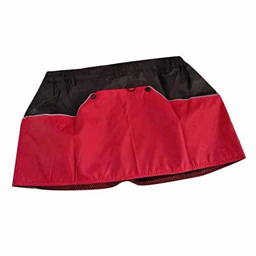 Qianly Nylon Hundeführer Trainingshose Kleidung Multifunktionale Sport Hundetrainer Schürze, Rot L 92CM von Qianly