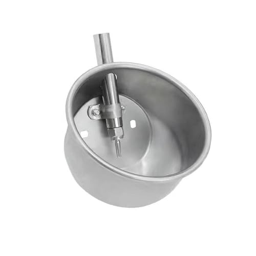 Qianly Tränkebecken Als Wasserspender Und Selbsttränke Langlebige Schweinetränke Und Viehtränke Aus Edelstahl mit Einfacher Installation für Landwirte Und Z, Mehrfarbig, 19 cm Durchmesser Qianly Tränkebecken Als Wasserspender Und Selbsttränke Langlebige Schweinetränke Und Viehtränke Aus Edelstahl mit Einfacher Installation für Landwirte Und Z, Mehrfarbig, 19 cm Durchmesser von Qianly