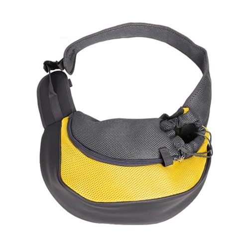 Hundetasche,Tragetasche Hund Haustier Welpen Hundeträger Outdoor Travel Umhängetasche Mesh Oxford Comfort Sling Handtasche Tote Pouch for kleine Rassen Hunde Liefert(3,Small-length 31cm) von QiaoJun