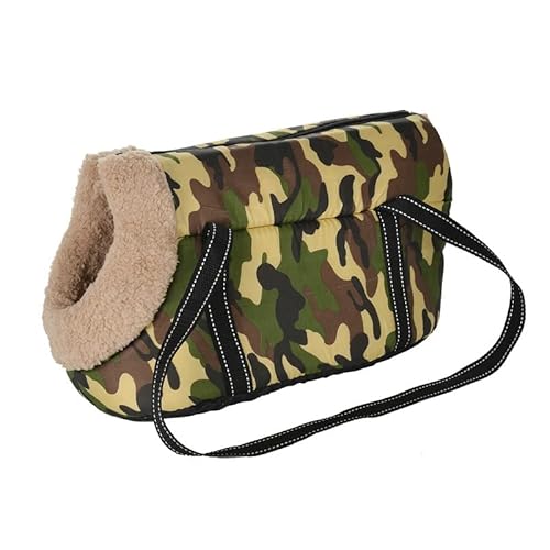 Hundetasche,Tragetasche Hund Haustierträger for kleine Hunde Gemütliche weiche Welpen Katze Hund Taschen Rucksack Outdoor Reise Haustier Sling Bag Chihuahua Pug Pet Supplies(2,Small 45 x 21 x 22 cm) von QiaoJun