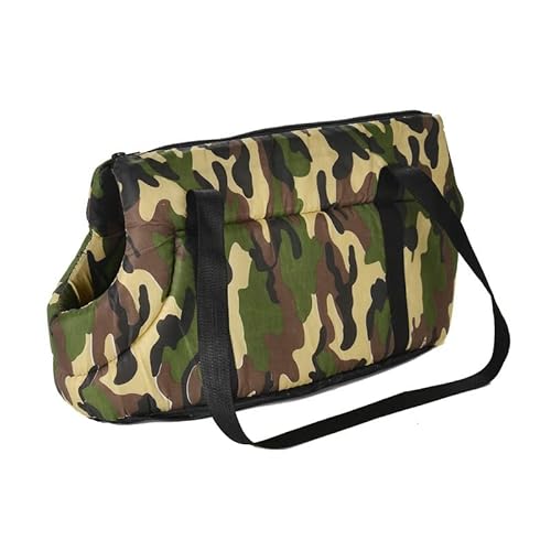 Hundetasche,Tragetasche Hund Haustierträger for kleine Hunde Gemütliche weiche Welpen Katze Hund Taschen Rucksack Outdoor Reise Haustier Sling Bag Chihuahua Pug Pet Supplies(6,Small 45 x 21 x 22 cm) von QiaoJun