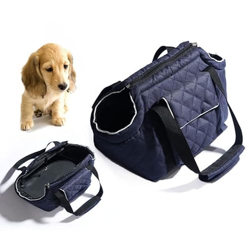 Hundetasche,Tragetasche Hund Hundetasche Haustier Hundeträger gemütliche weiche Katze Trägerbeutel Welpen Katze Handtasche Outdoor Reise Hund Taschen Plüsch Welpen Schulter Tragetaschen(1) von QiaoJun